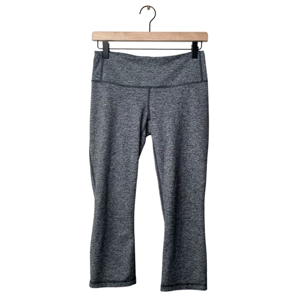 Patagonia Cropped Leggings Heather Gray Workout Leggings - Picture 1 of 12
